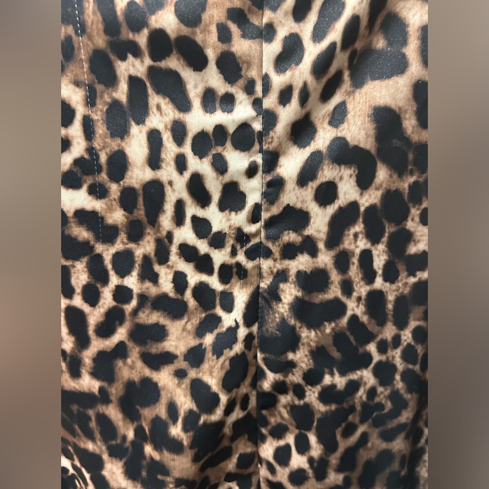 NWT Zara Leopard Mini Dress - Picture 5 of 7